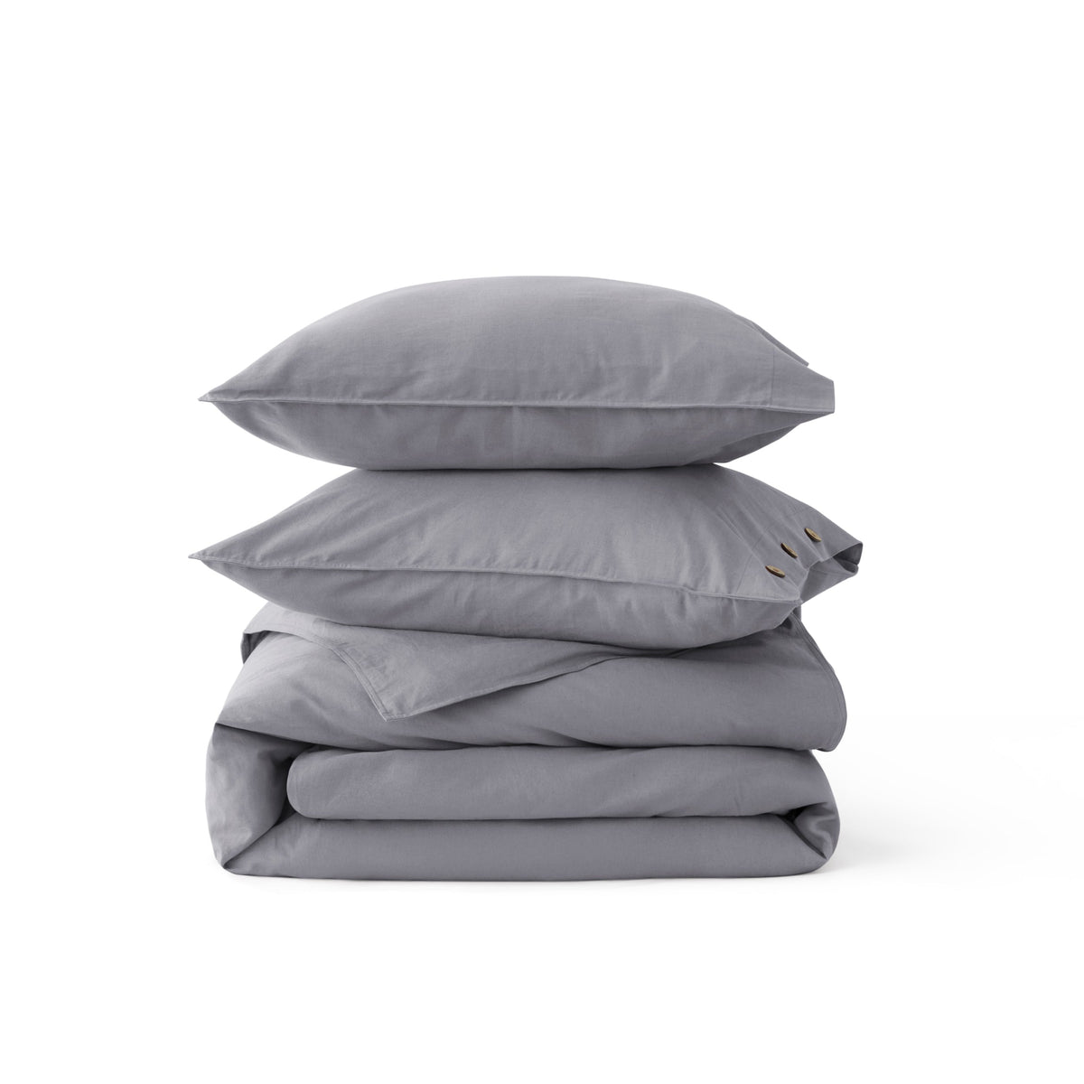 Duvet Cover Set, Cotton Linen Hybrid, Lightweight Design, Breathable Construction for Bedroom Bedding Refresh and Everyday Comfort image 13