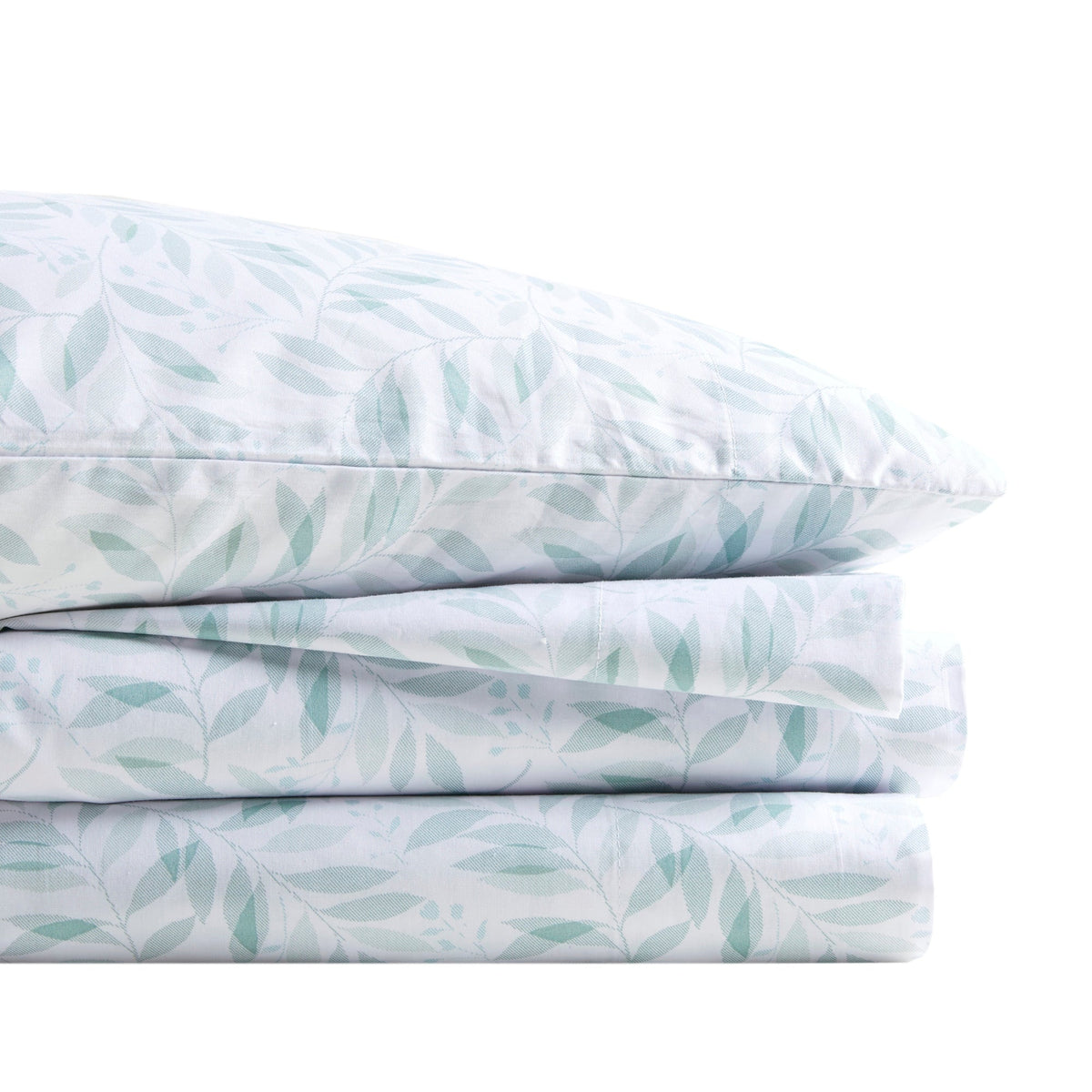 Bed Sheet Set, 200 Thread Count Printed Cotton, Breathable Construction, Machine-Washable Care for Master Bedrooms, Guest Beds and Daily Use image 13