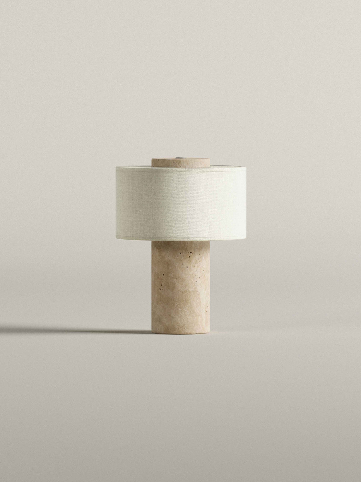 Home Lighting, Original Auríe Portable Lamp Travertine 9.5" for Bedrooms, Living Rooms and Reading Corners image 13