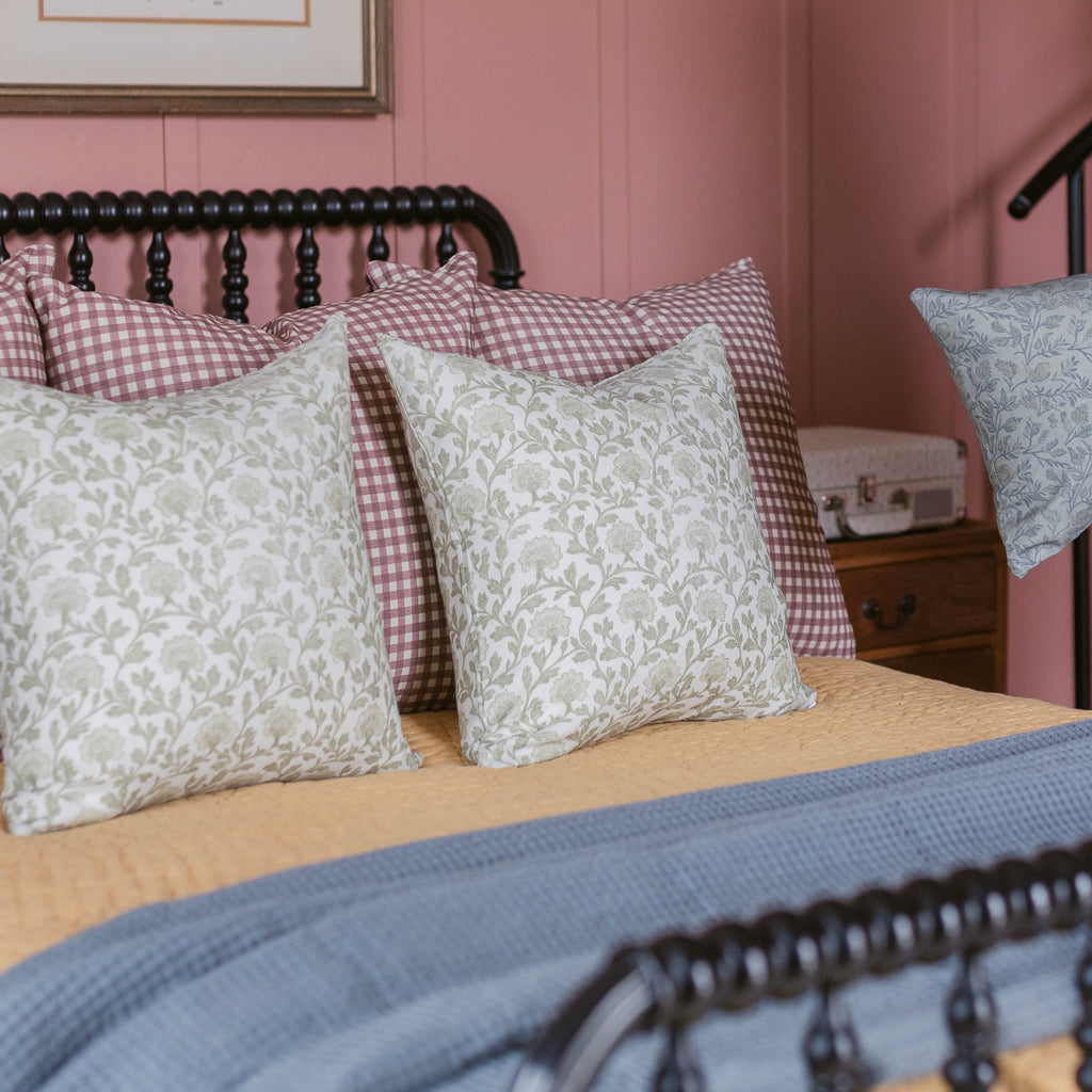 Decorative Pillow Cover Set, Clem in Linen 18" 22" for Bedroom Styling and Living Room Decor, 2 Size Options image 13