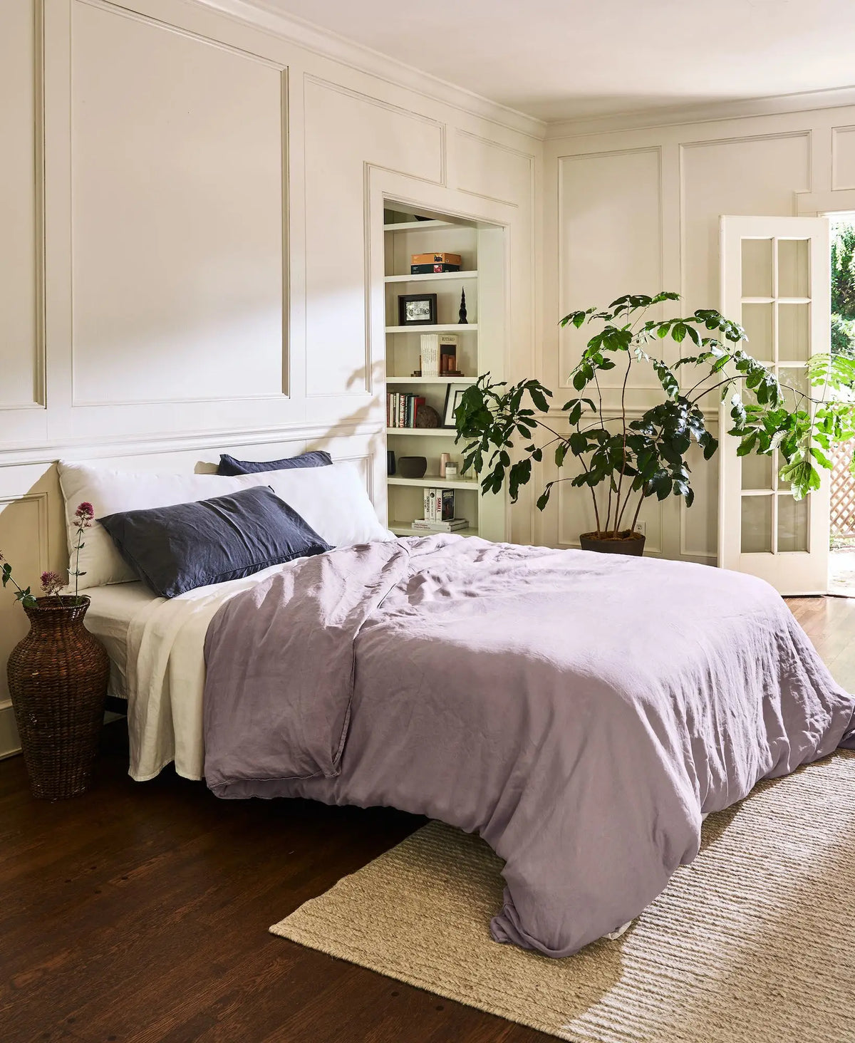 Duvet Cover, Belgian Linen for Bedroom Layering, Comforter Covers and Everyday Bedding, 2 Sizes and 5 Colors image 14