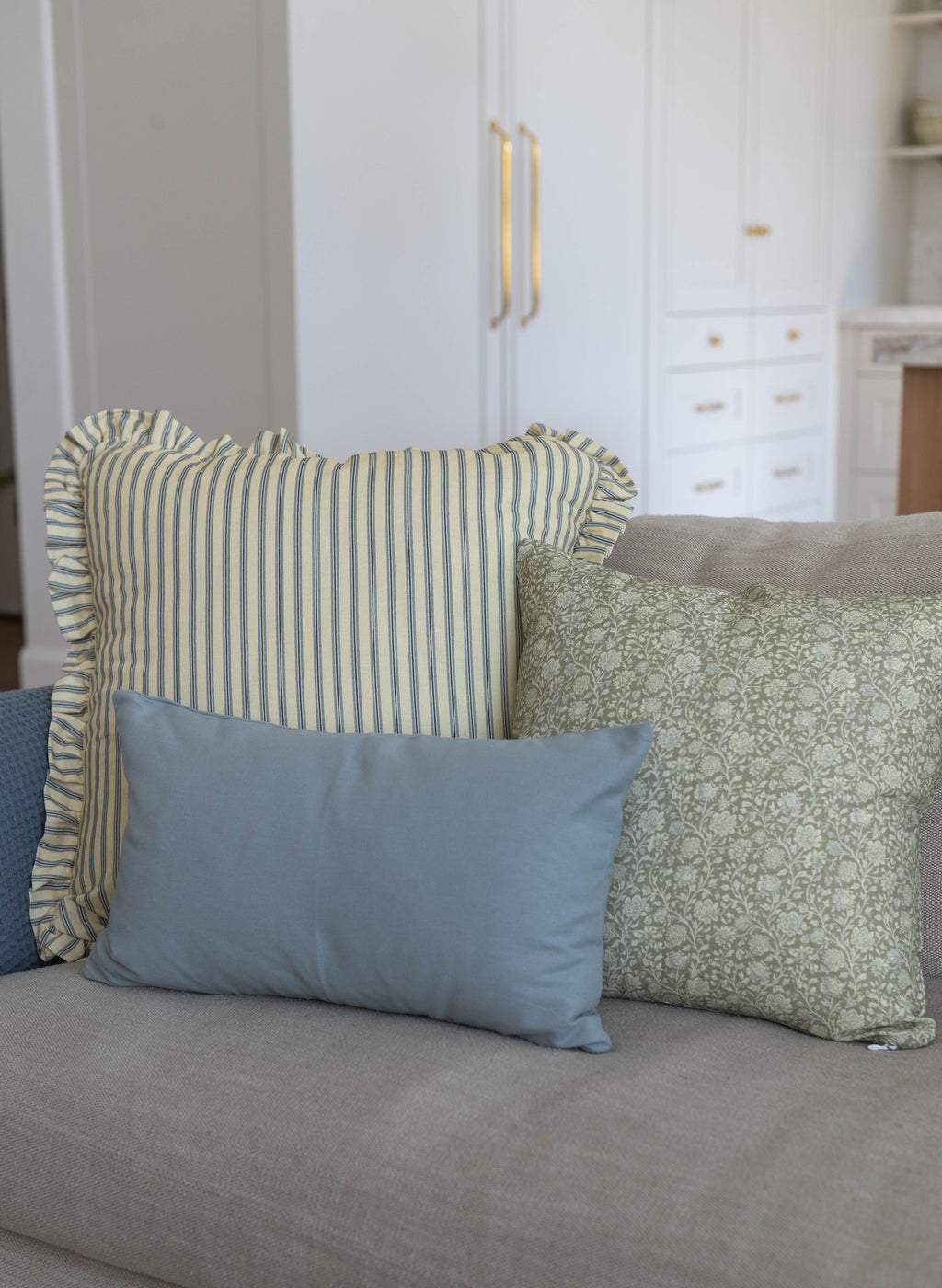 Decorative Pillow Cover Set, Eden 18" 22" 12x20" 12x40", Machine-Washable Care for Sofas, Beds and Living Room Accents, 4 Size Options image 14