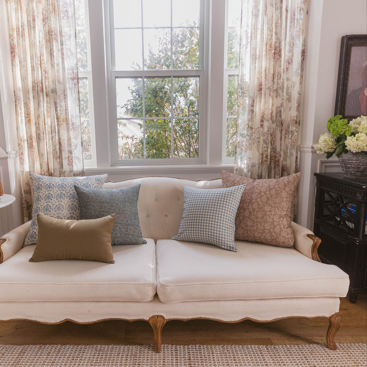Decorative Pillow Cover Set, Piper 18" 22" for Sofas, Beds and Living Room Accents, 2 Size Options image 14