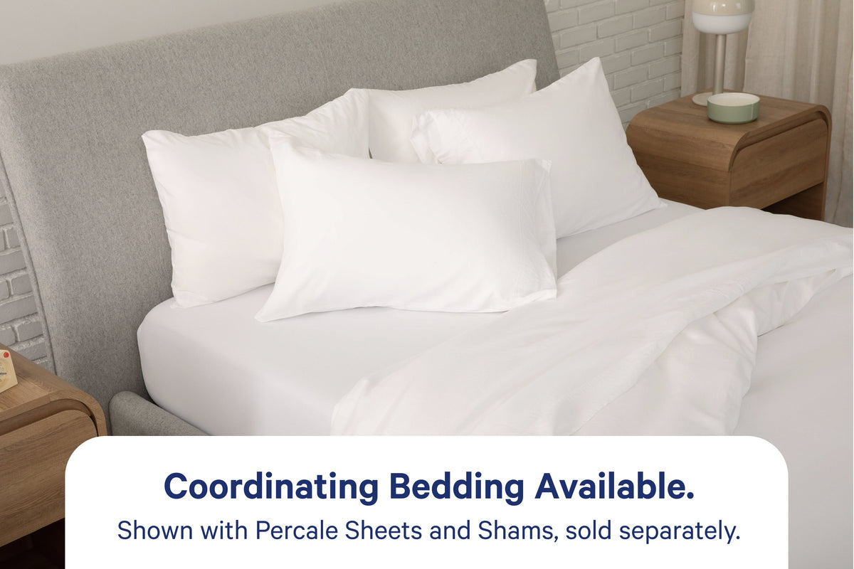 Duvet Cover, Percale for Bedroom Layering, Comforter Covers and Everyday Bedding, 3 Sizes and 6 Colors image 14