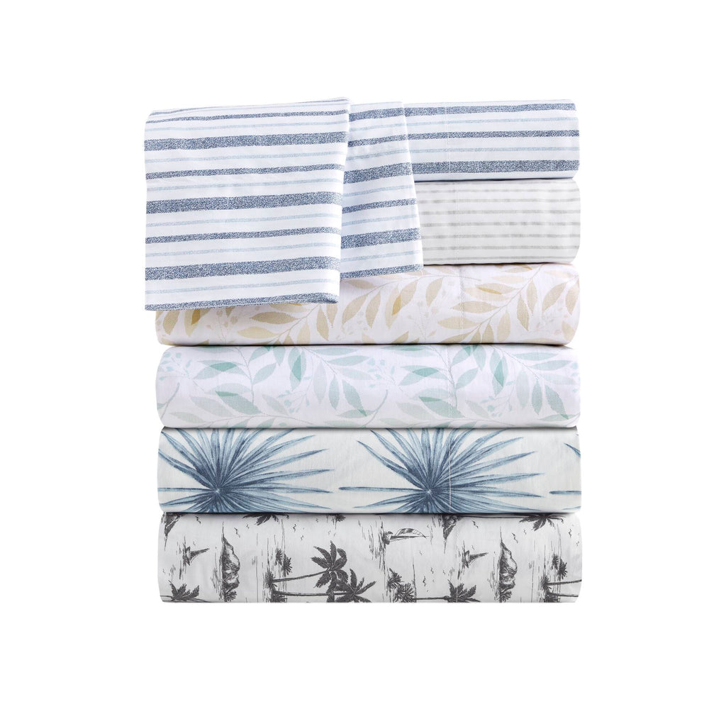 Bed Sheet Set, 200 Thread Count Printed Cotton, Breathable Construction, Machine-Washable Care for Master Bedrooms, Guest Beds and Daily Use image 14