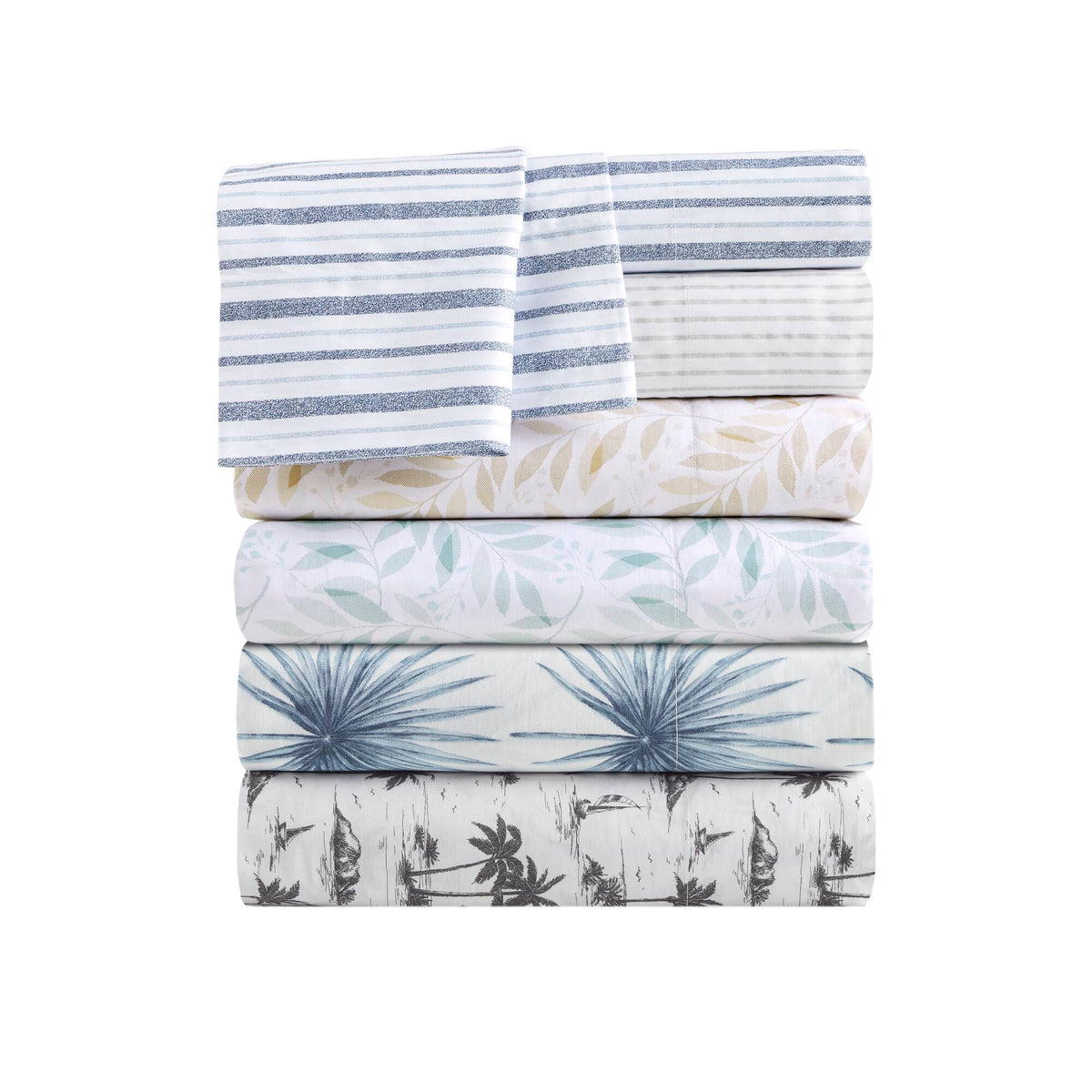 Bed Sheet Set, 200 Thread Count Printed Cotton, Breathable Construction, Machine-Washable Care for Master Bedrooms, Guest Beds and Daily Use image 14