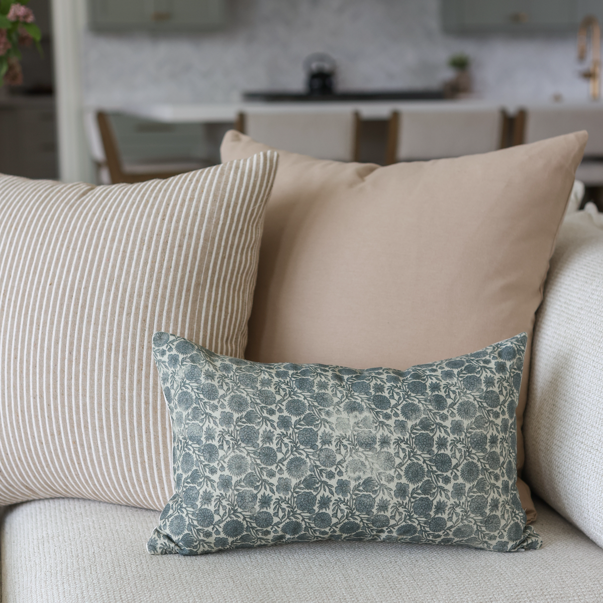 Decorative Pillow Cover, Tan Basics 18" 22" 26" 12x20", Machine-Washable Care for Sofas, Beds and Living Room Accents, 2 Size Options image 14