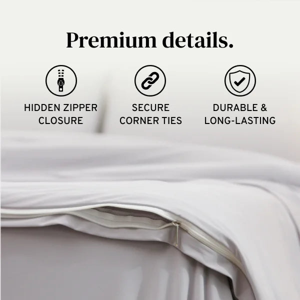 Duvet Cover, ChillSide Cooling, Machine-Washable Care for Bedroom Layering, Comforter Covers and Everyday Bedding image 14