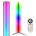 Home Lighting, Modern RGB Corner Floor Lamp GT050 for Desks, Side Tables and Warm Room Lighting, 2 style Options image 14