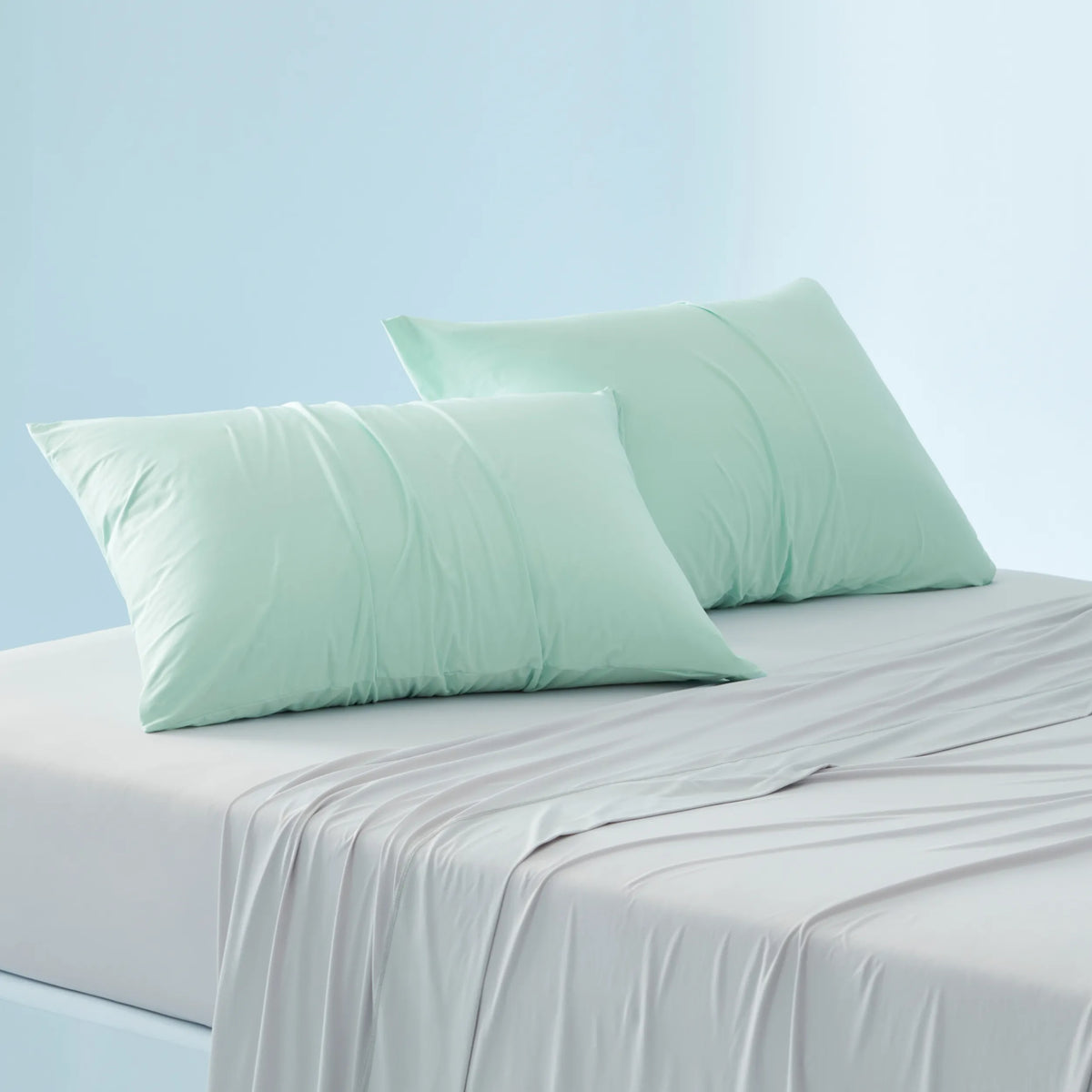 Decorative Pillow Sham, Cooling for Beds, Bedroom Styling and Layered Bedding, 3 Sizes and 5 Colors image 14
