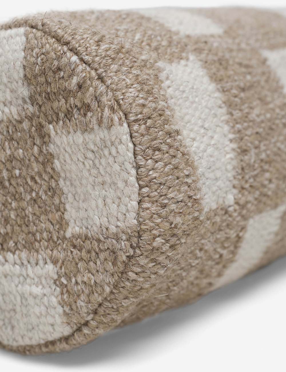 Bed Pillow, Irregular Checkerboard Bolster for Sleeping, Reading and Bedroom Comfort, Designed for Everyday Sleep and Guest Room Bedding image 14