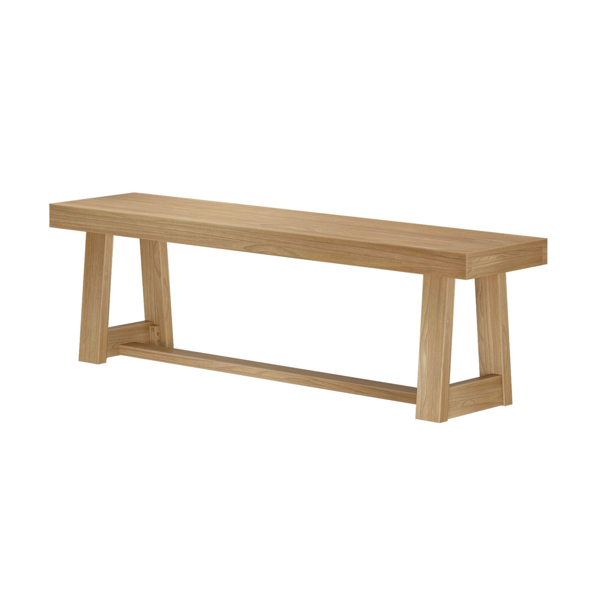 Dining Bench, Classic 60" for Dining Tables, Family Meals and Kitchen Seating, 4 Color Options image 14