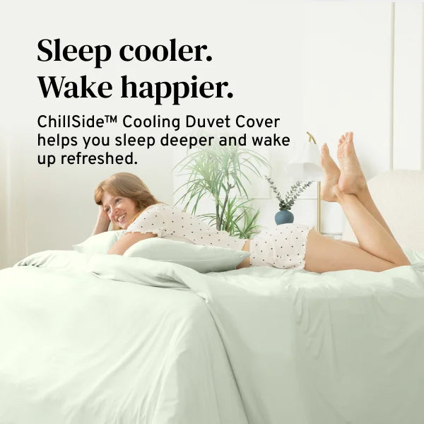 Duvet Cover, ChillSide Cooling, Machine-Washable Care for Bedroom Layering, Comforter Covers and Everyday Bedding image 15
