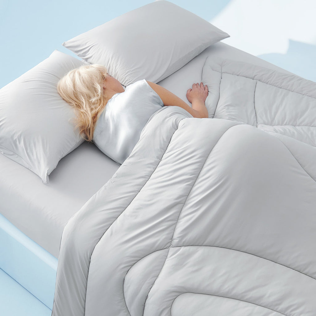 Bed Comforter, Reversible Cooling, Lightweight Design for Year-Round Bedroom Comfort and Restful Sleep, 7 Sizes and 4 Colors image 15