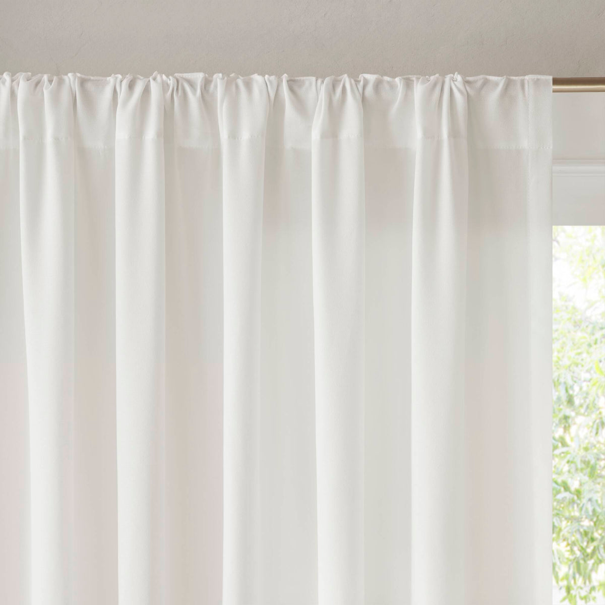 Window Curtain, Lexus Rod Pocket with Back Tab Privacy Pair, Lightweight Design for Windows, Room Styling and Everyday Privacy image 15