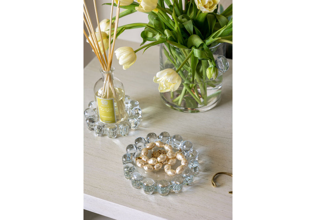 Candle Holder, BUBBLE DISH Large for Dining Tables, Candle Arrangements and Home Decor, 2 Sizes and 3 Colors image 15