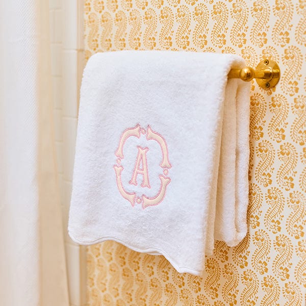 Bath Towel, Scallop for Daily Bathroom Routines and Guest Baths, 8 Color Options, Designed for Home Bathrooms and Everyday Care image 15