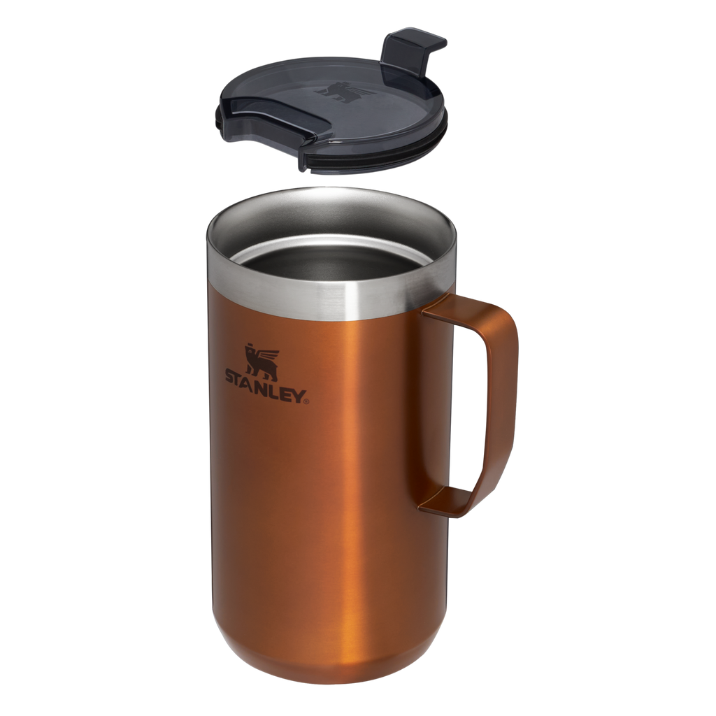 Coffee Mug, Stay Hot Camp 24 OZ, Stainless Steel Construction for Everyday Drinks, Home and Entertaining, 14 Color Options image 15