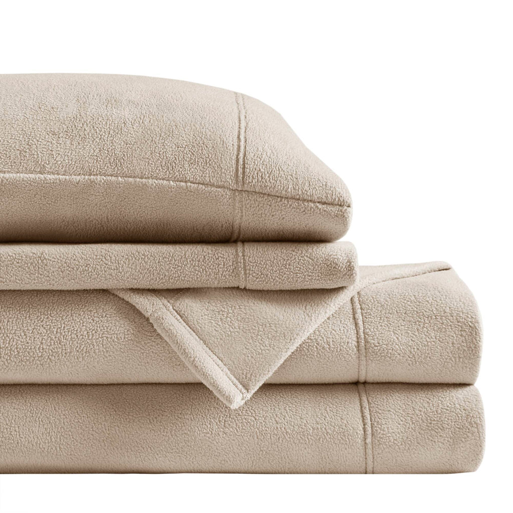 Bed Sheet Set, Micro Fleece, Machine-Washable Care for Everyday Bedroom Comfort and Guest Rooms, 6 Sizes and 15 Colors image 15