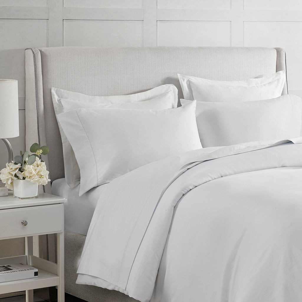 Bed Sheet Set, 500 Thread Count Egyptian Cotton Deep Pocket, Machine-Washable Care for Everyday Bedroom Comfort and Guest Rooms image 15