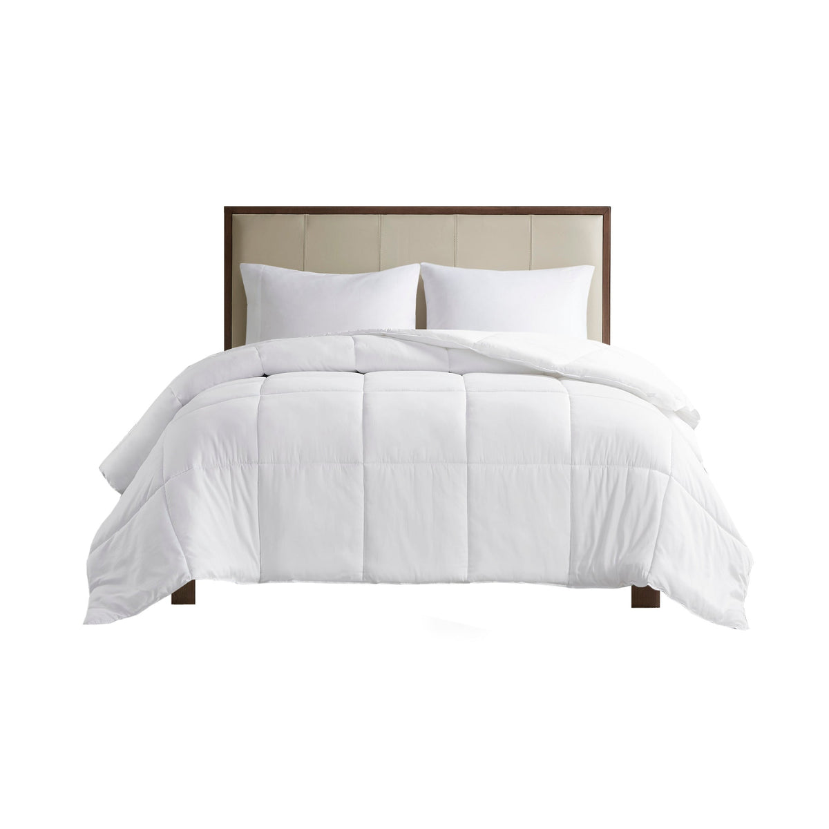 Down Alternative Comforter, Winfield 300 Thread Count Cotton Shell, Machine-Washable Care for Everyday Bedding and Comfortable Sleep image 15