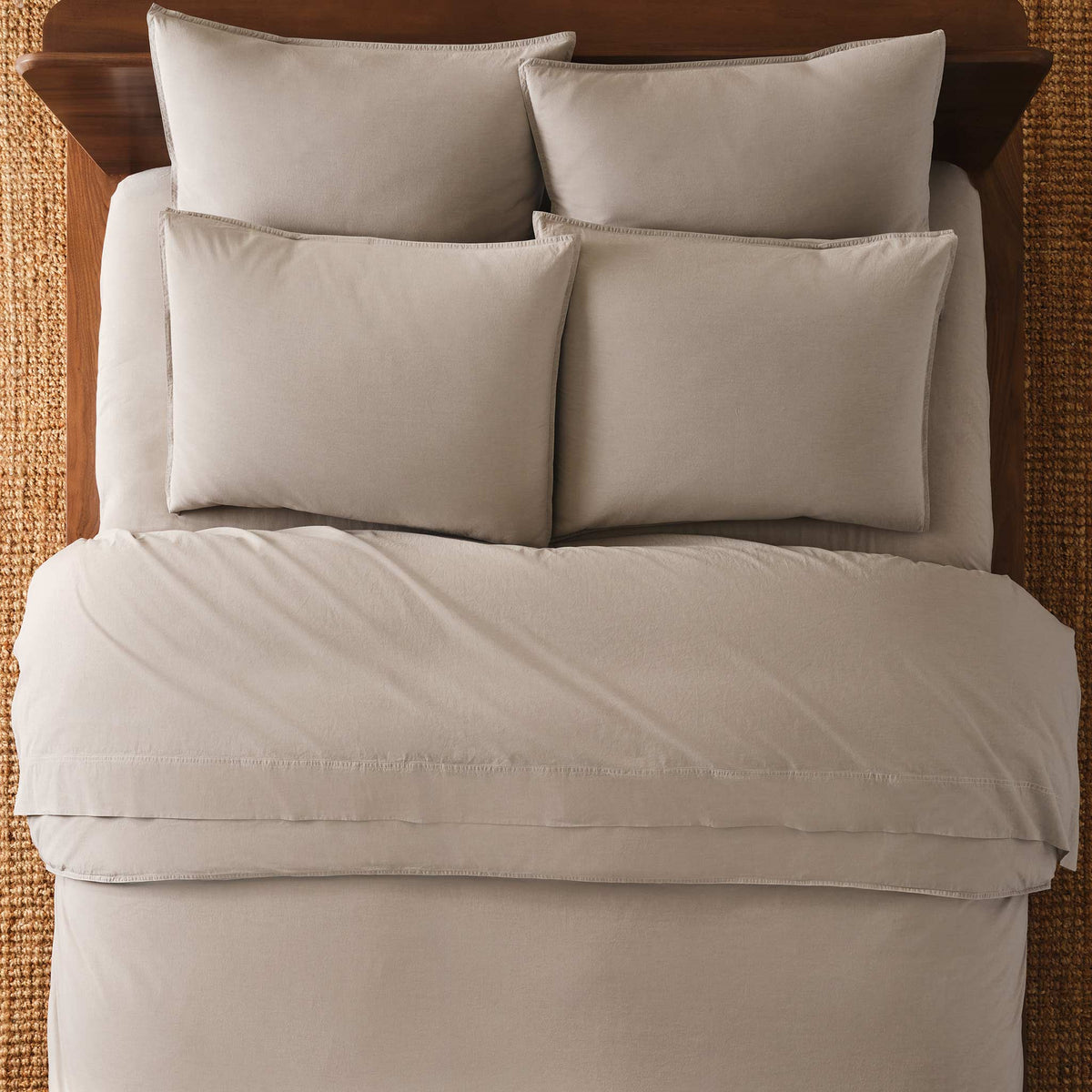 Bed Sheet Set, Washed Classic Percale Core Last Call, Breathable Construction for Master Bedrooms, Guest Beds and Daily Use image 16