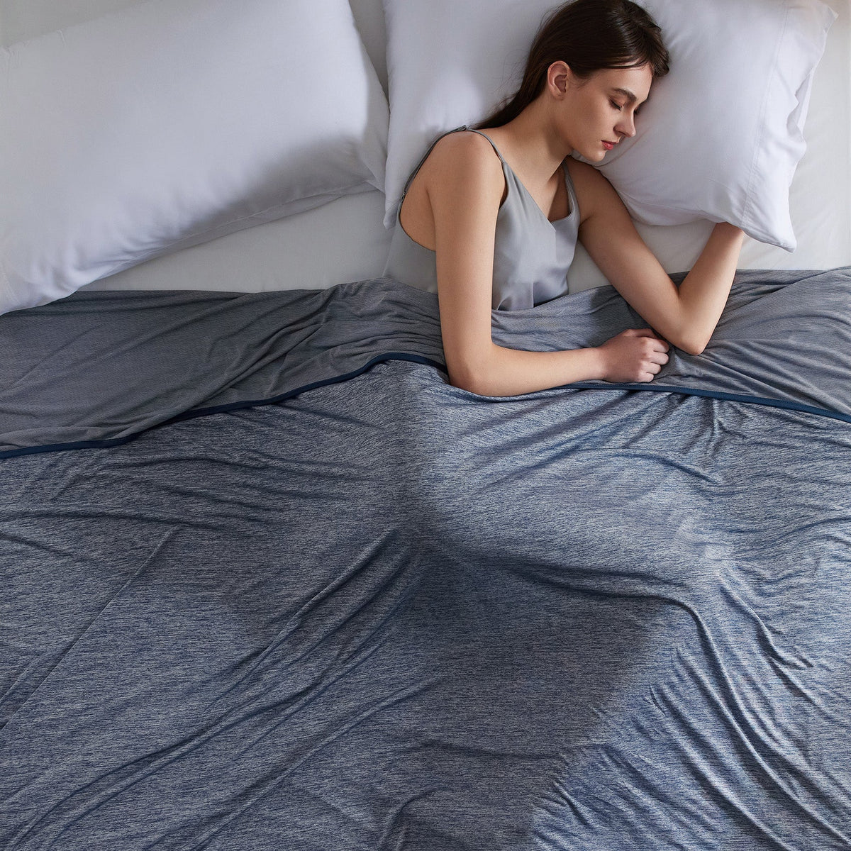 Cozy Throw Blanket, Reversible Cooling for Sofas, Beds and Relaxing at Home, 4 Sizes and 7 Colors image 16