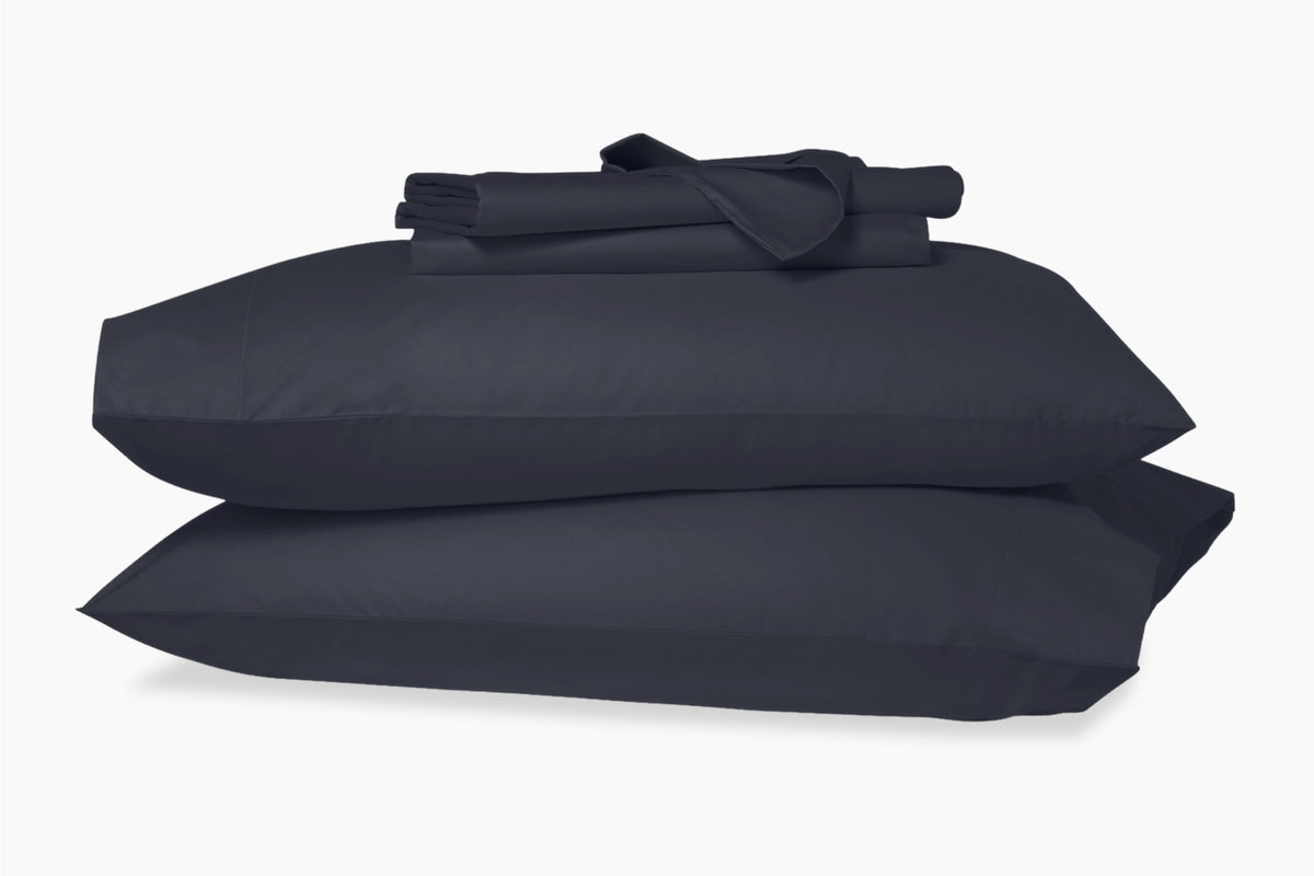 Bed Sheet Set, Percale for Everyday Bedroom Comfort and Guest Rooms, 6 Sizes and 5 Colors, Designed for Everyday Home Use image 16