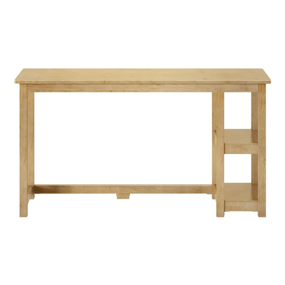 Computer Desk, 55", Solid Wood Construction for Home Offices, Computer Work and Study Spaces, 3 Color Options image 16