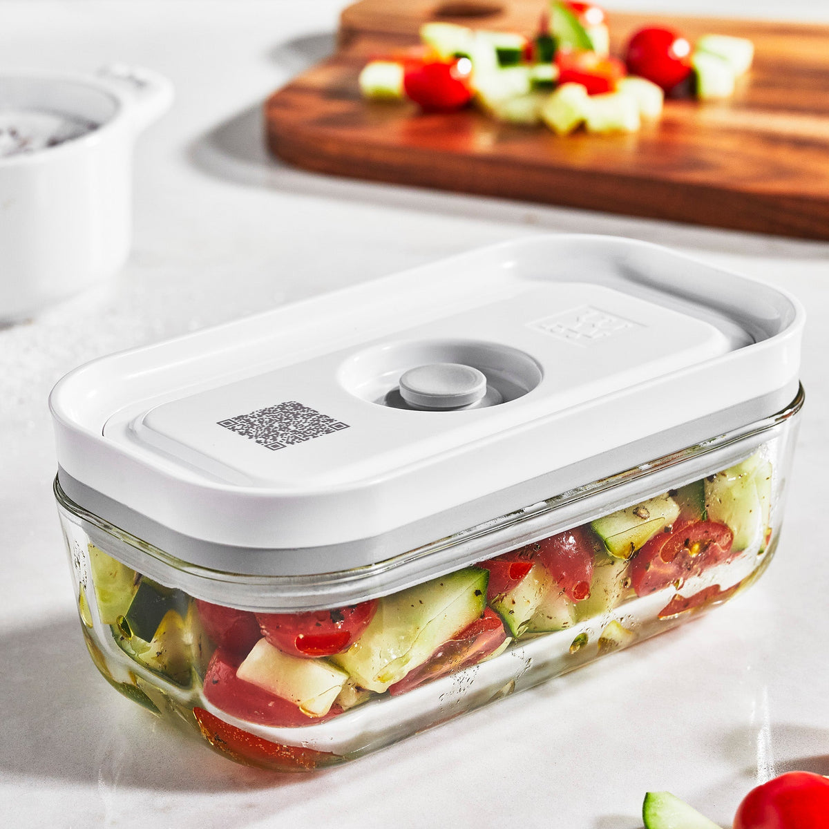 Food Storage Container, Fresh & Save Glass Airtight, Silicone Construction for Lunches, Pantry Storage and Everyday Meals, 6 Size Options image 16