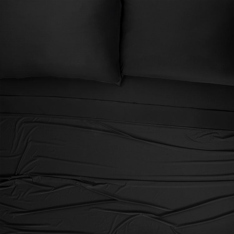Bed Sheet Set, Nightfall, Cooling Comfort, Lightweight Design for Master Bedrooms, Guest Beds and Daily Use, 5 Sizes and 5 Colors image 16