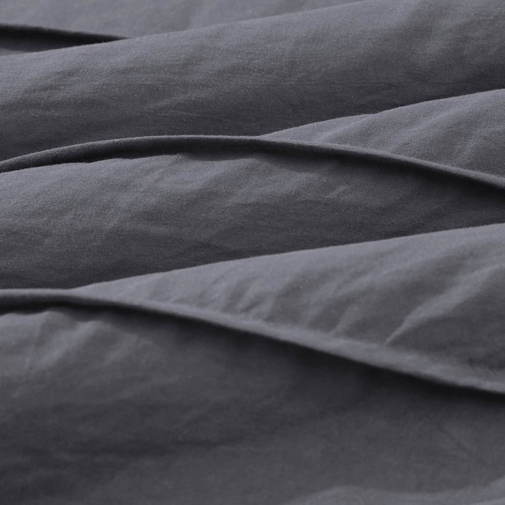 Bed Comforter, Pinch Pleat Set for Year-Round Bedroom Comfort and Restful Sleep, 5 Sizes and 19 Colors image 16