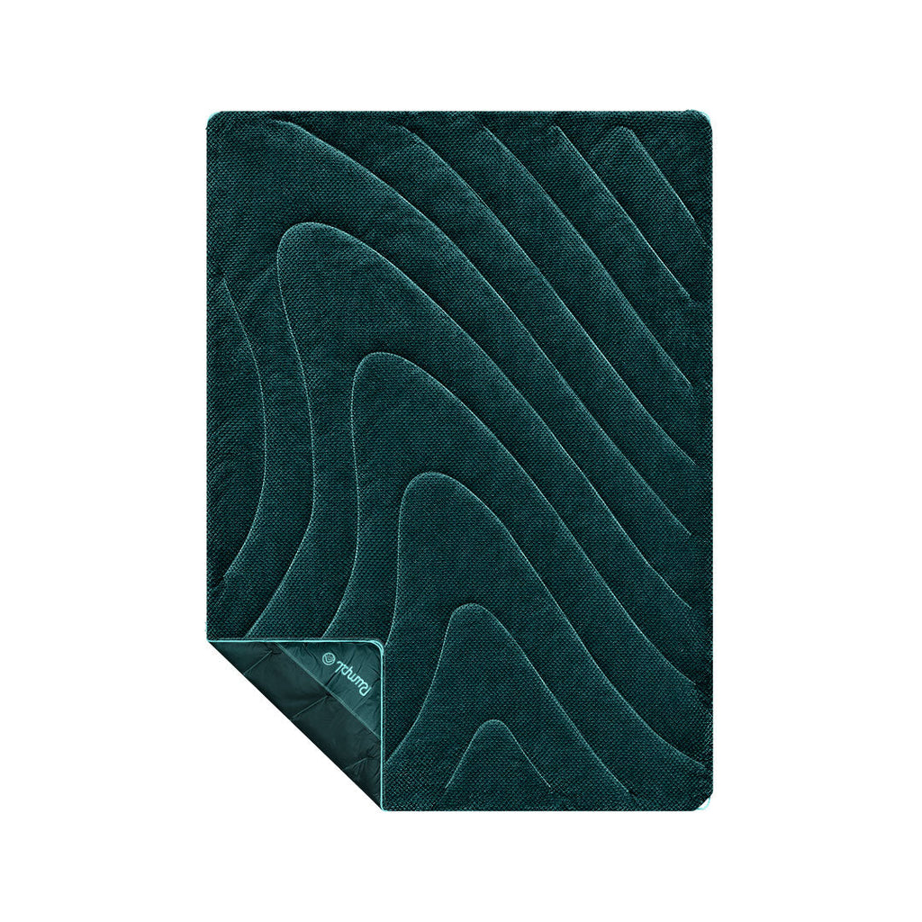 Puffy Blanket, Fleece Jade Fade, Weather-Resistant Shell for Camping, Cabins and Outdoor Relaxation, 3 Size Options image 16