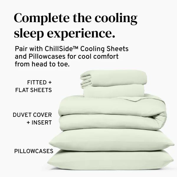 Duvet Cover, ChillSide Cooling, Machine-Washable Care for Bedroom Layering, Comforter Covers and Everyday Bedding image 16