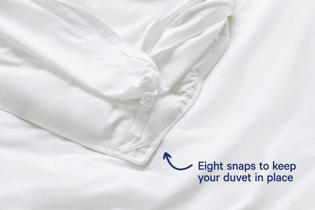 Duvet Cover, Percale for Bedroom Layering, Comforter Covers and Everyday Bedding, 3 Sizes and 6 Colors image 16