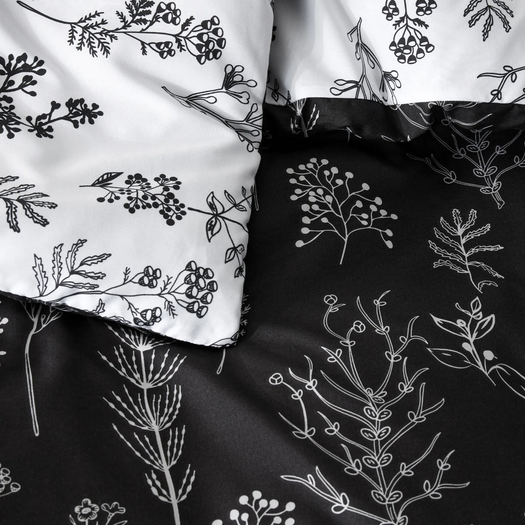 Down & Feather Comforter, Floral Set, Machine-Washable Care for Everyday Bedding and Comfortable Sleep, 7 Sizes and 13 Colors image 16