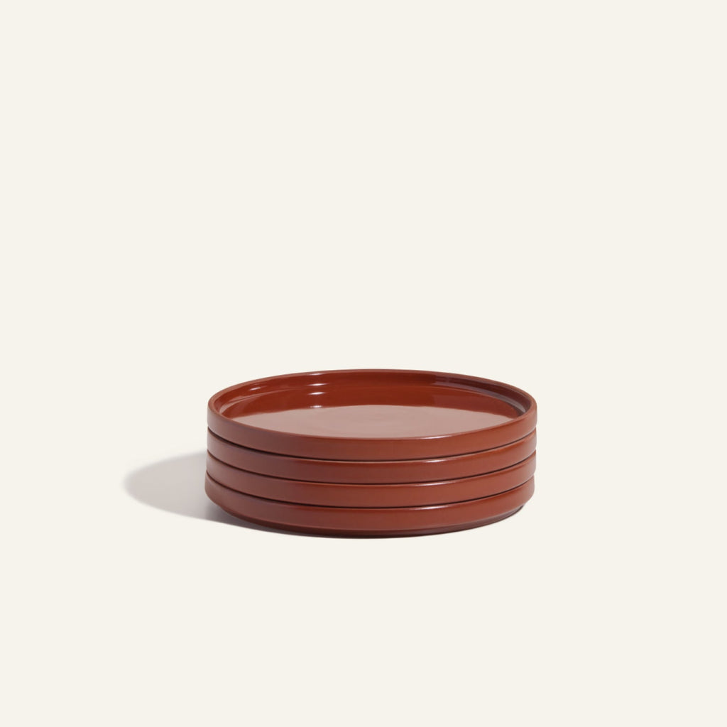 Dinnerware, Salad Plates, Ceramic Construction for Family Dining, Serving and Entertaining, 5 Color Options image 16