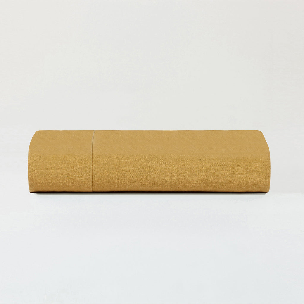 Flat Sheet, LuxeWeave Linen, Breathable Construction, Hypoallergenic Comfort for Bedroom Comfort, Bed Layering and Everyday Sleep image 16