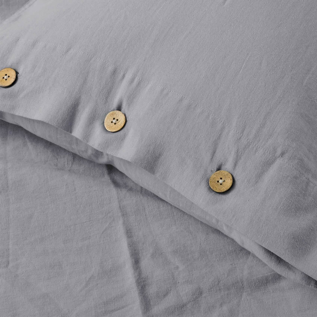 Duvet Cover Set, Cotton Linen Hybrid, Lightweight Design, Breathable Construction for Bedroom Bedding Refresh and Everyday Comfort image 17