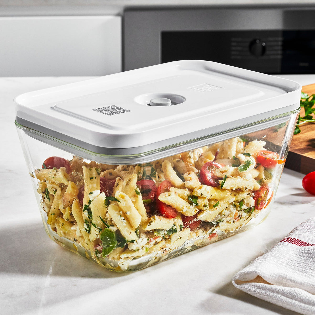 Food Storage Container, Fresh & Save Glass Airtight, Silicone Construction for Lunches, Pantry Storage and Everyday Meals, 6 Size Options image 17