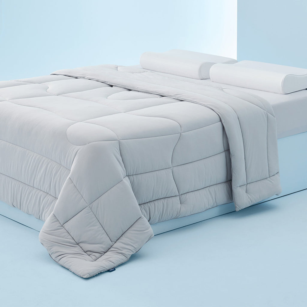 Bed Comforter, Reversible Cooling, Lightweight Design for Year-Round Bedroom Comfort and Restful Sleep, 7 Sizes and 4 Colors image 17