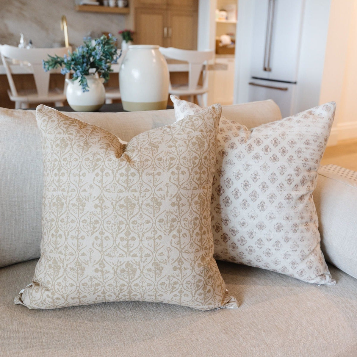 Decorative Pillow Cover Set, Wells 4 Pack 18" 22", Machine-Washable Care for Bedroom Styling and Living Room Decor, 2 Size Options image 17