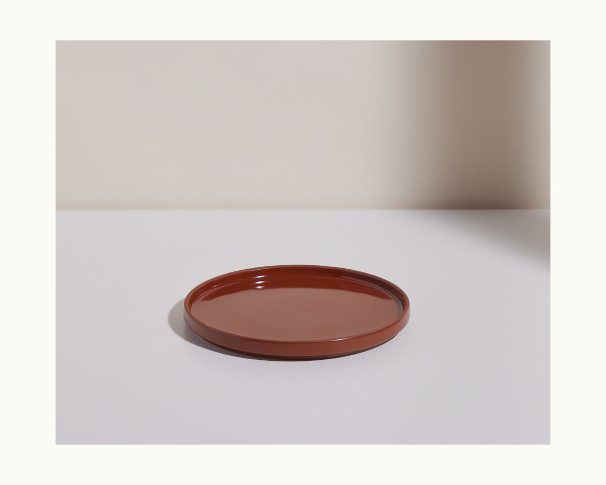 Dinnerware, Salad Plates, Ceramic Construction for Family Dining, Serving and Entertaining, 5 Color Options image 17