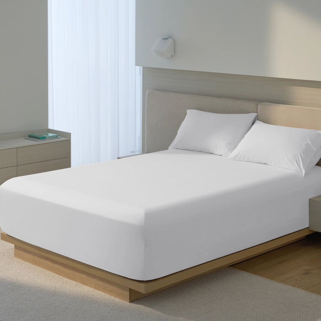 Fitted Sheet, Cooling, Breathable Construction for Everyday Bedding, Bedroom Layering and Guest Beds, 2 Sizes and 4 Colors image 17