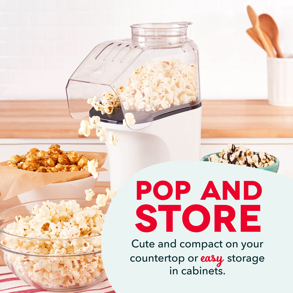 Stovetop Popcorn Popper, Fresh Pop Maker, Non-Slip Design for Stovetop Popping, Family Treats and Home Kitchens, 6 Color Options image 17