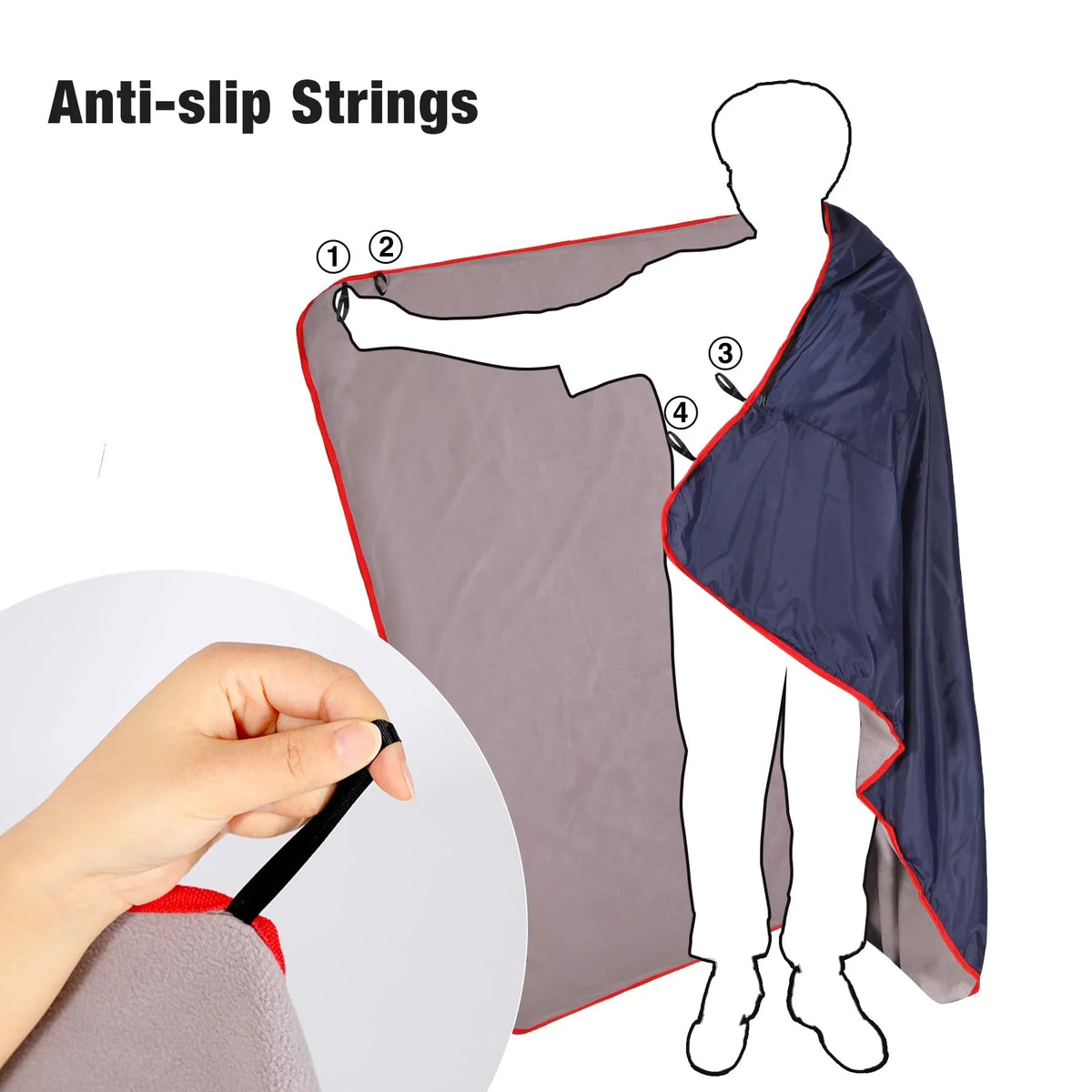 Cozy Throw Blanket, Outdoor Waterproof with Warm Fleece, Lightweight Design for Living Rooms, Bedrooms and Everyday Lounging image 17