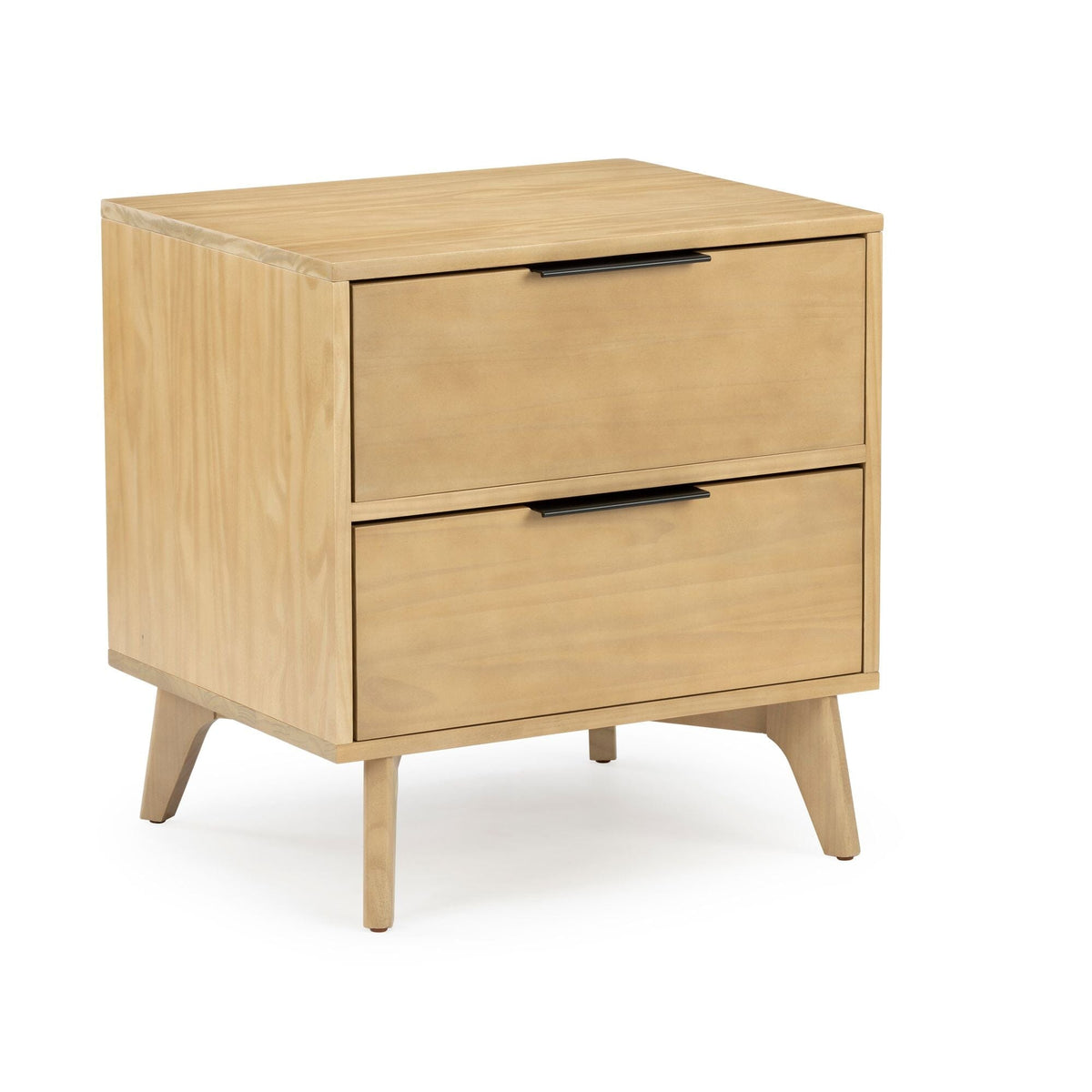 Nightstand, Haven 2 Drawer for Bedrooms, Bedside Essentials and Everyday Storage, 4 Color Options image 17