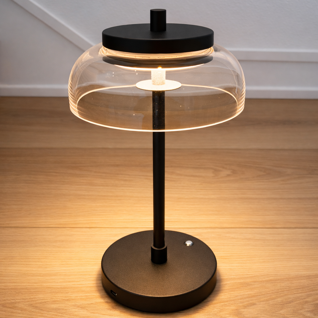 Portable Table Lamp, Vinaura for Desks, Side Tables and Warm Room Lighting, 3 Color Options image 17