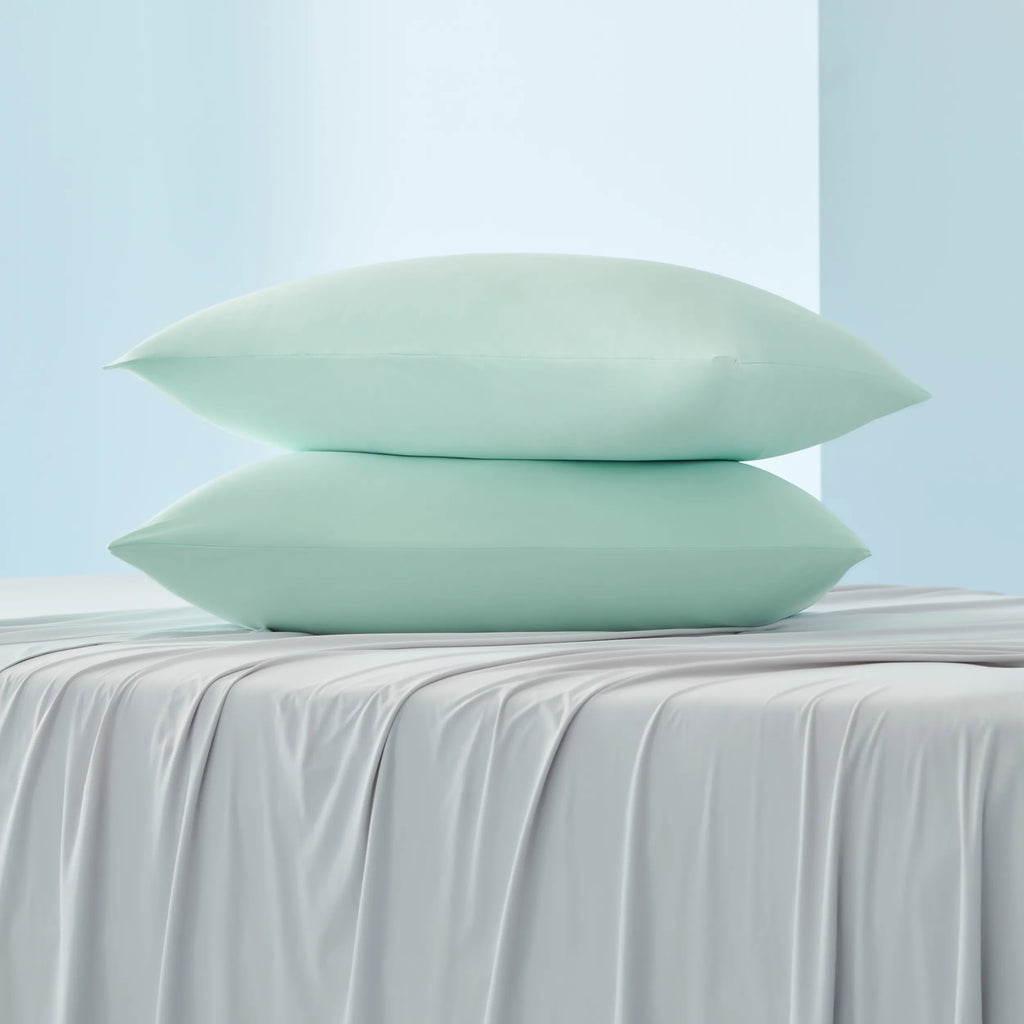 Decorative Pillow Sham, Cooling for Beds, Bedroom Styling and Layered Bedding, 3 Sizes and 5 Colors image 17