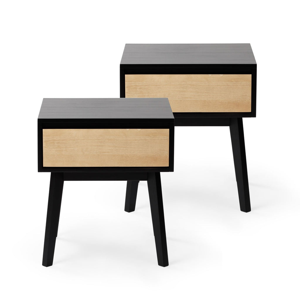 Nightstand, Modern (Set of 2) for Bedside Storage, Bedroom Organization and Guest Rooms, 6 Color Options image 17